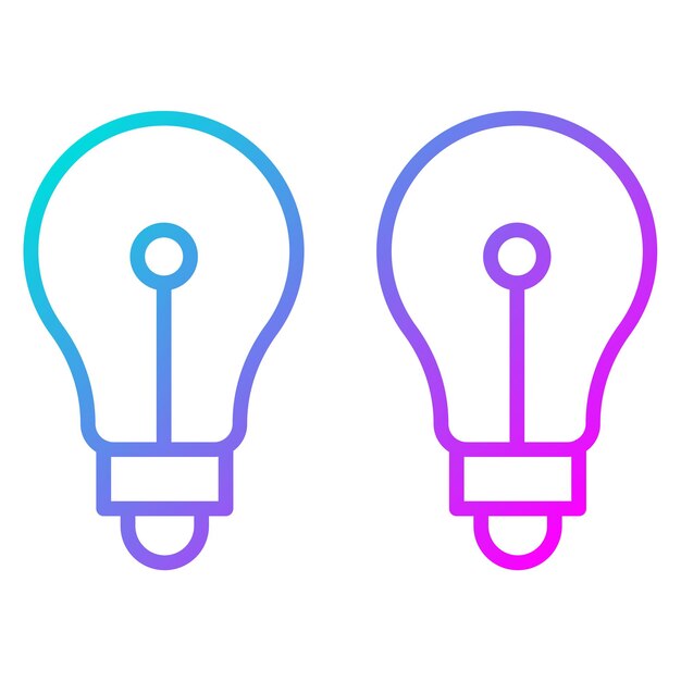 El icono vectorial de luces LED se puede utilizar para el conjunto de iconos de mejoras para el hogar