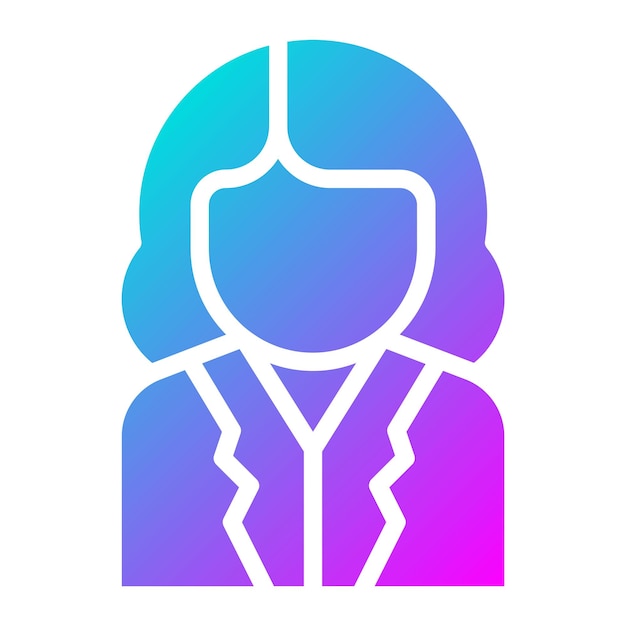 El icono vectorial del maestro se puede usar para el conjunto de iconos de regreso a la escuela