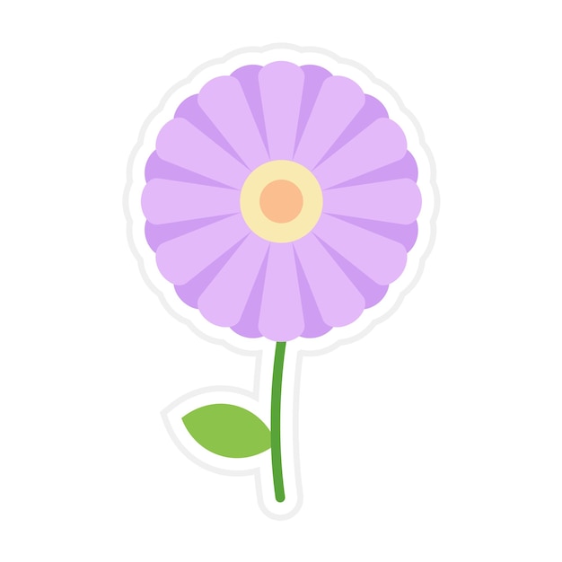 El icono vectorial de la manzana se puede usar para el conjunto de iconos de flores