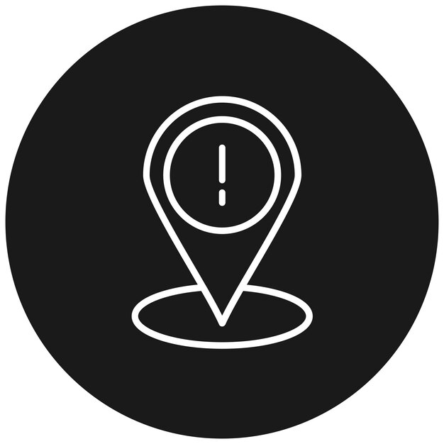 El icono vectorial del marcador de posición se puede utilizar para el conjunto de iconos de comunicaciones