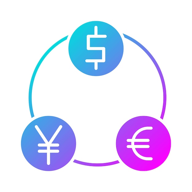 Vector el icono vectorial de monedas se puede utilizar para el conjunto de iconos bancarios y financieros