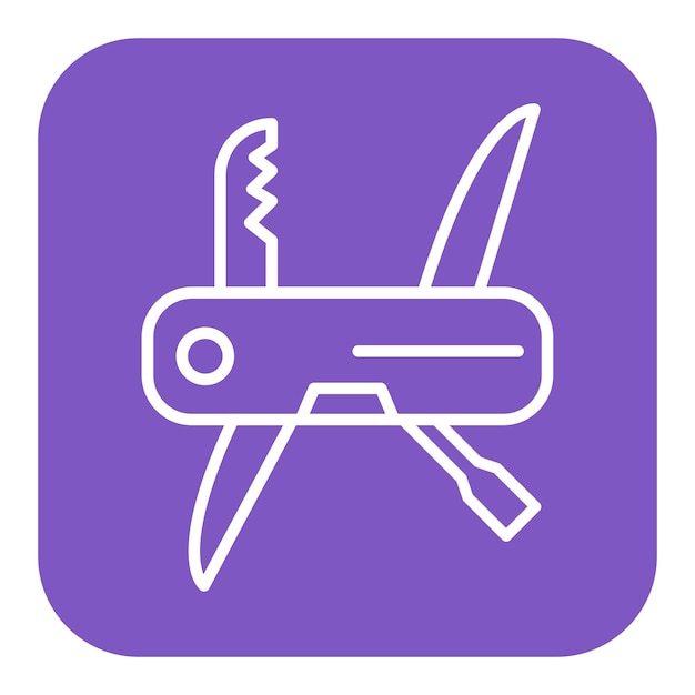 El icono vectorial de múltiples herramientas se puede utilizar para el conjunto de iconos de investigación de delitos