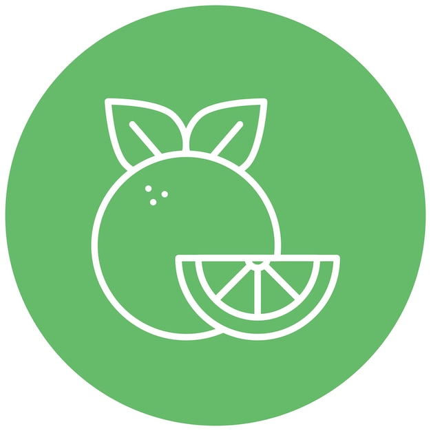El icono vectorial naranja se puede usar para el conjunto de iconos del casino