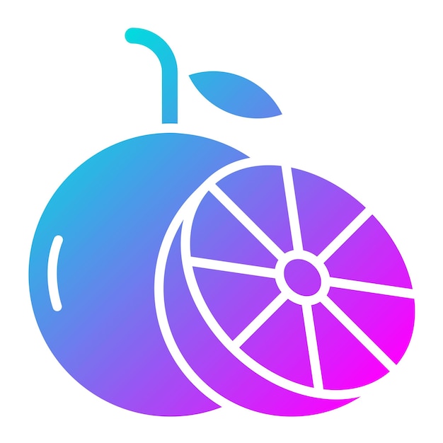 El icono vectorial naranja se puede usar para el conjunto de iconos de otoño