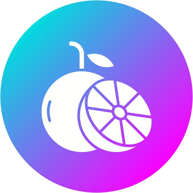 El icono vectorial naranja se puede usar para el conjunto de iconos de otoño