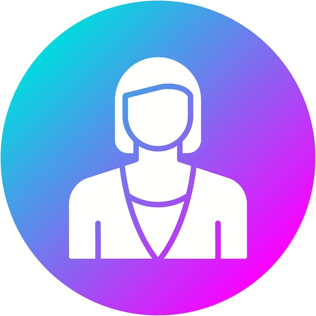 El icono vectorial de la niñera se puede utilizar para la limpieza y limpieza de polvo