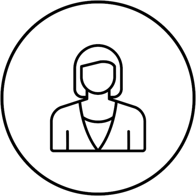 El icono vectorial de la niñera se puede utilizar para la limpieza y limpieza de polvo