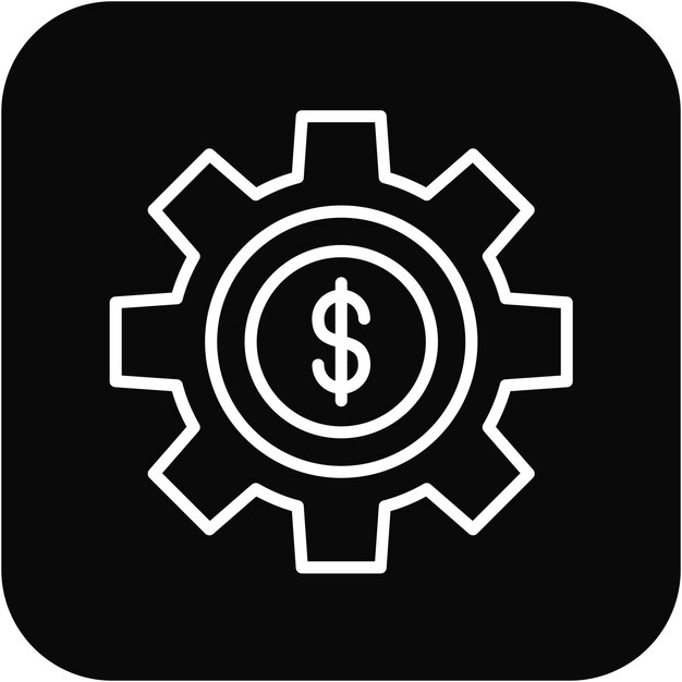 El icono vectorial de opciones de pago se puede utilizar para el conjunto de iconos de comercio minorista digital
