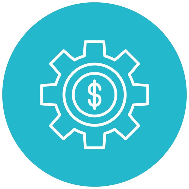 El icono vectorial de opciones de pago se puede utilizar para el conjunto de iconos de comercio minorista digital
