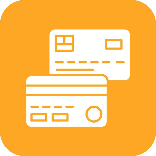 El icono vectorial de pago de tarjeta de crédito se puede utilizar para el conjunto de iconos de juegos en línea