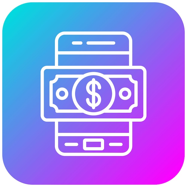 El icono vectorial de pago de tarjetas en línea se puede utilizar para el conjunto de iconos de finanzas y dinero
