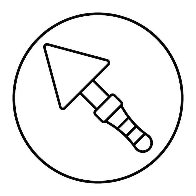 El icono vectorial de la paleta se puede usar para el conjunto de iconos de mejoras para el hogar