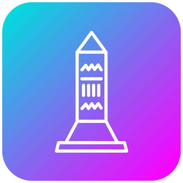 Icono vectorial de papiro Se puede usar para el conjunto de iconos de Egipto