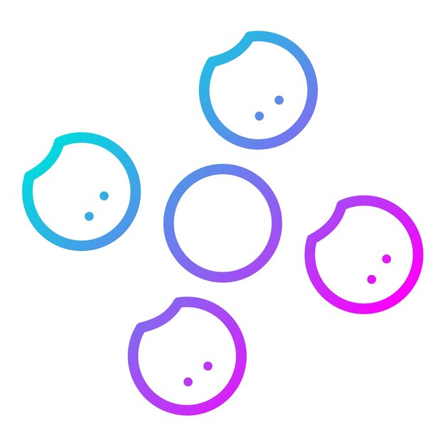 El icono vectorial de pellets de hierro se puede utilizar para el conjunto de iconos de metalurgia