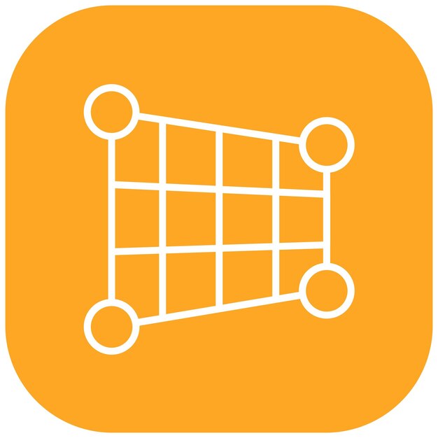 El icono vectorial de perspectiva se puede usar para el conjunto de iconos de periodismo