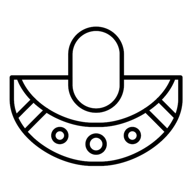 El icono vectorial de la pirámide egipcia se puede usar para el conjunto de iconos de Egipto