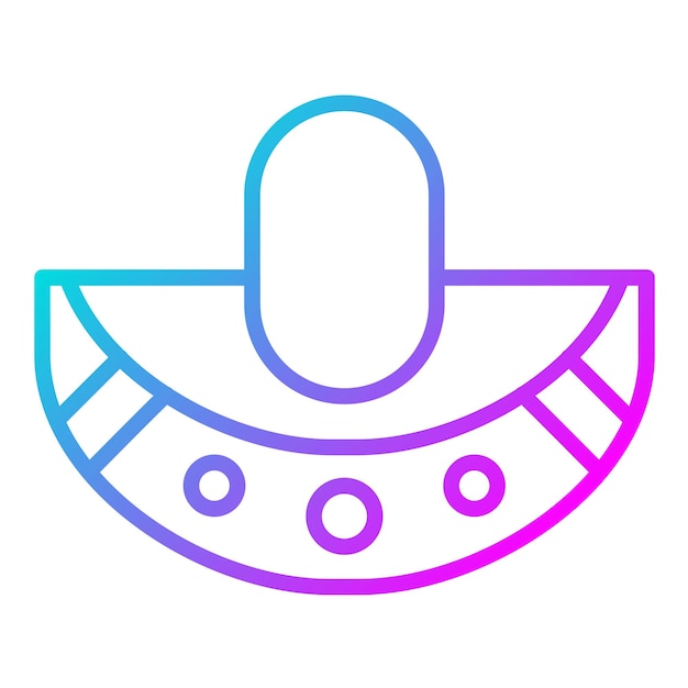 El icono vectorial de la pirámide egipcia se puede usar para el conjunto de iconos de Egipto