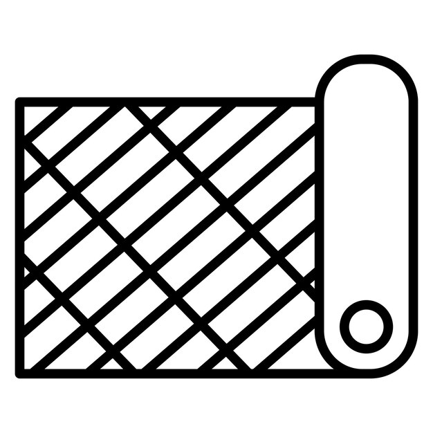 El icono vectorial del piso se puede usar para el conjunto de iconos de mejoras para el hogar