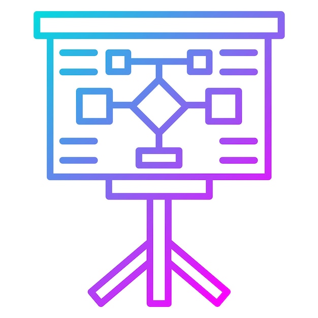 El icono vectorial del plan de negocios se puede utilizar para el conjunto de iconos de crédito y préstamo