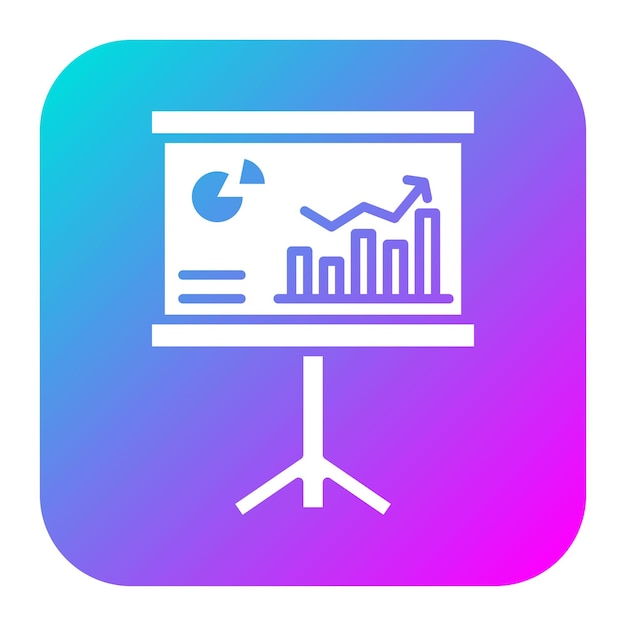 El icono vectorial del plan de negocios se puede utilizar para el conjunto de iconos de negocios basados en el hogar