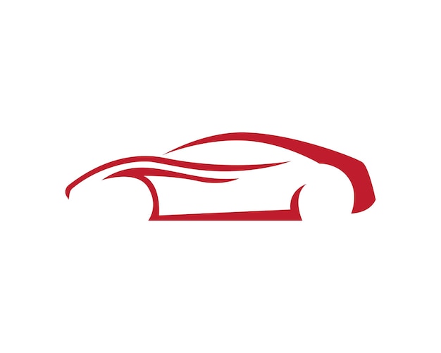 Icono vectorial de la plantilla del logotipo del automóvil