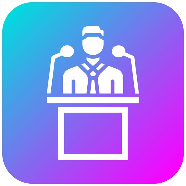El icono vectorial de la política sucia se puede usar para el conjunto de iconos de corrupción