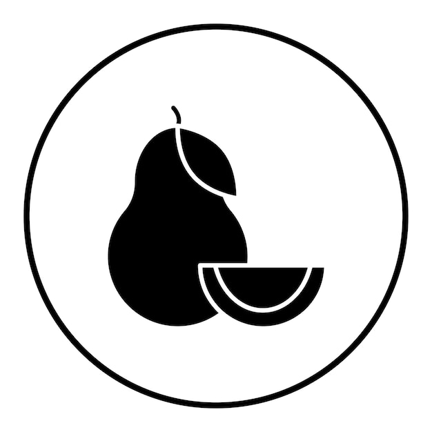 El icono vectorial de Pomelo se puede usar para el conjunto de iconos de frutas y verduras