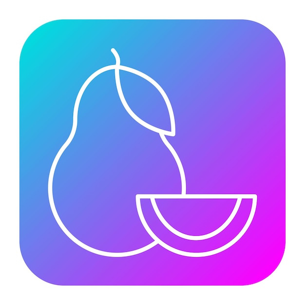 El icono vectorial de Pomelo se puede usar para el conjunto de iconos de frutas y verduras