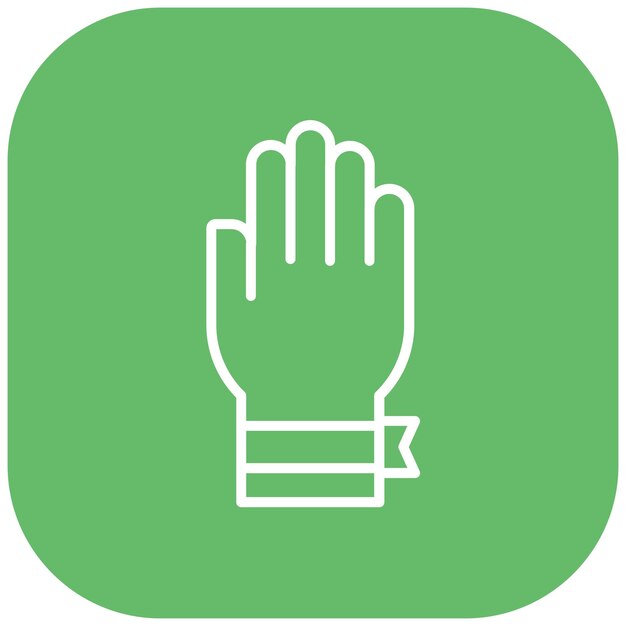 El icono vectorial de la pulsera de conciencia puede usarse para el icono de quimioterapia