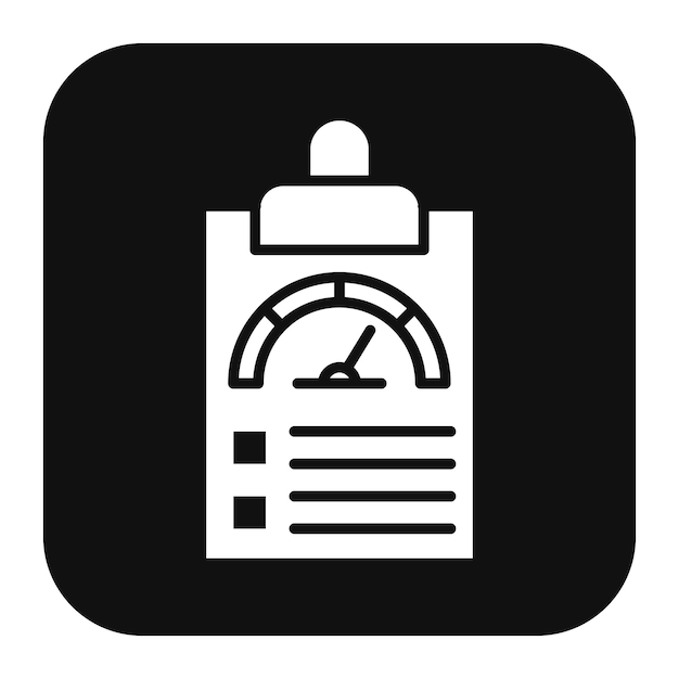 El icono vectorial de la puntuación FICO se puede utilizar para el conjunto de iconos de crédito y préstamo