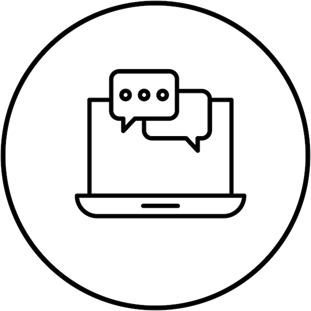 El icono vectorial Reach Out To Us se puede utilizar para el conjunto de iconos Contact Us