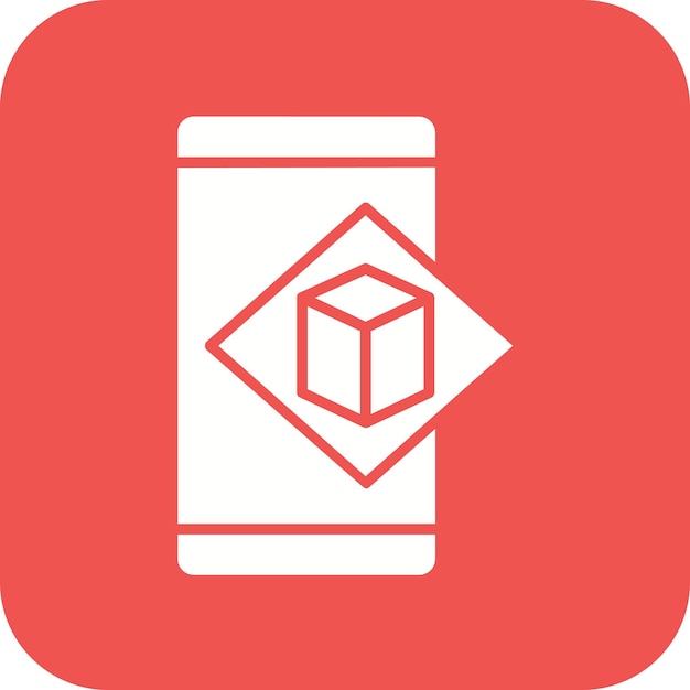 El icono vectorial de realidad aumentada se puede utilizar para el conjunto de iconos de tecnología