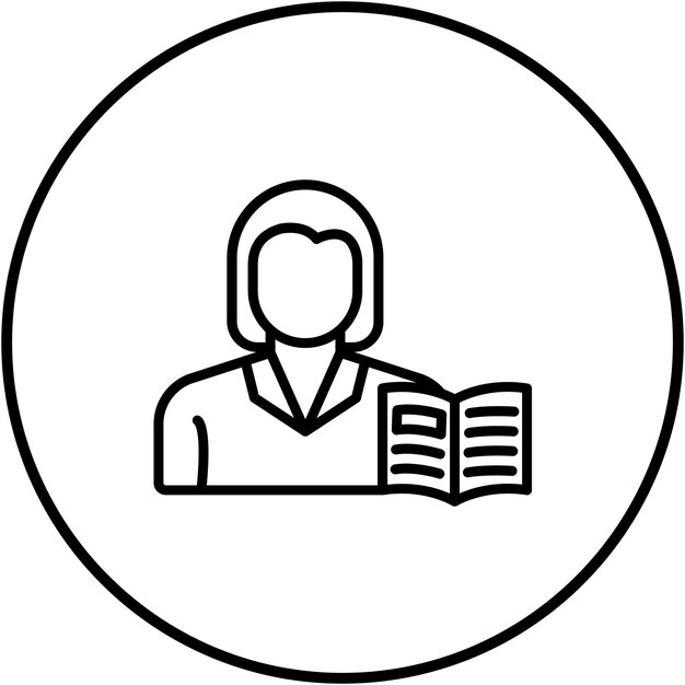 El icono vectorial de recetas femeninas se puede usar para el conjunto de iconos de limpieza