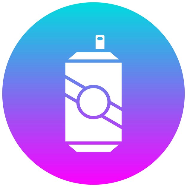 El icono vectorial de refrescos se puede usar para el conjunto de iconos de Beach Resort