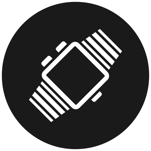 El icono vectorial del reloj inteligente se puede utilizar para el conjunto de iconos de realidad virtual