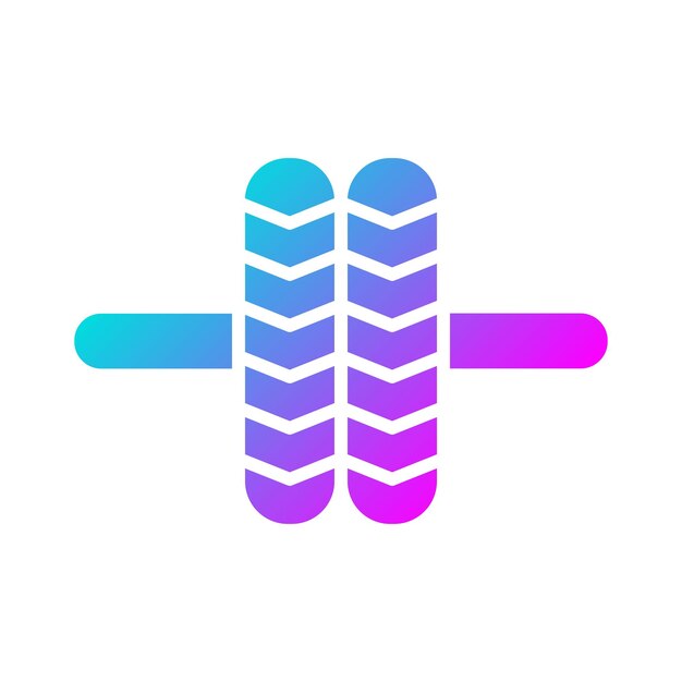 El icono vectorial de la rueda del gimnasio se puede usar para el conjunto de iconos del gimnasio