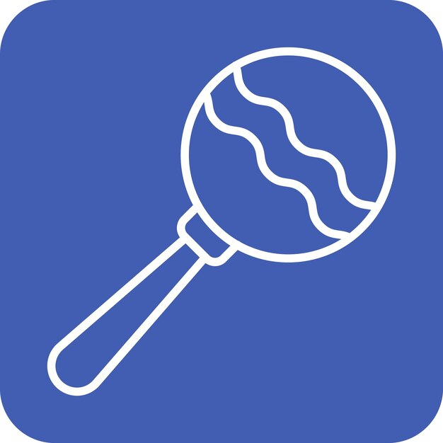 El icono vectorial de ruido se puede usar para el conjunto de iconos de juguetes para niños