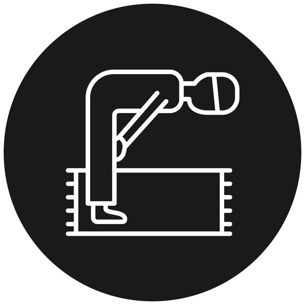 El icono vectorial de Ruku se puede usar para el conjunto de iconos de Ramadán
