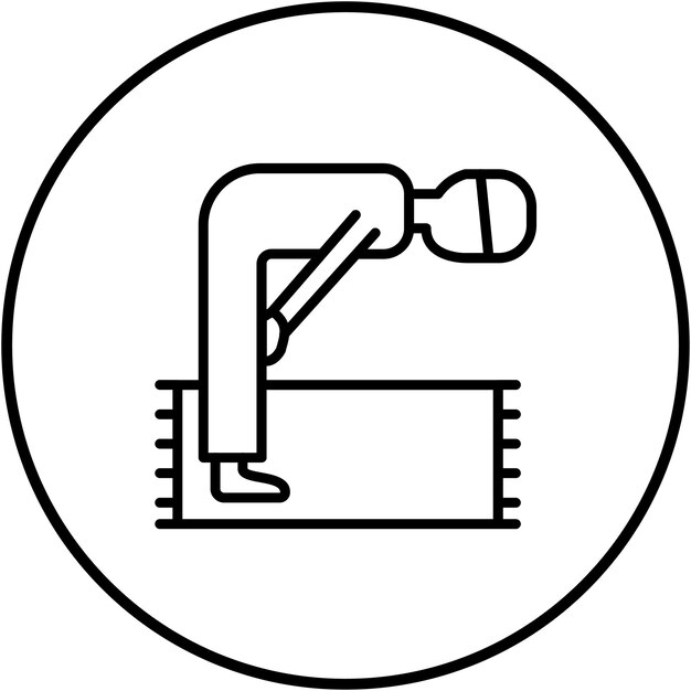 El icono vectorial de Ruku se puede usar para el conjunto de iconos de Ramadán