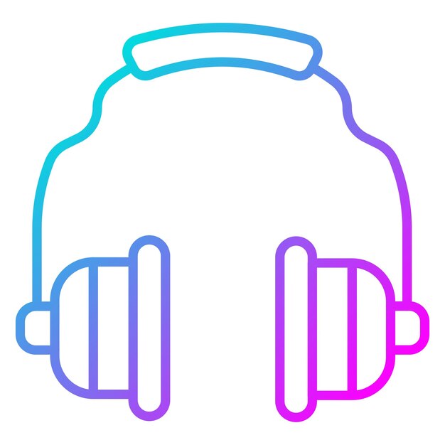 El icono vectorial de Safety Ear Muffs se puede utilizar para el conjunto de iconos de mejoras para el hogar