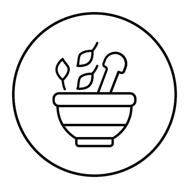 El icono vectorial de salud y spa se puede utilizar para el conjunto de iconos de la agencia de viajes