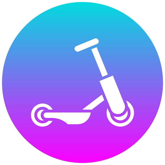 El icono vectorial de Scootie se puede usar para el conjunto de iconos de Baby Shower