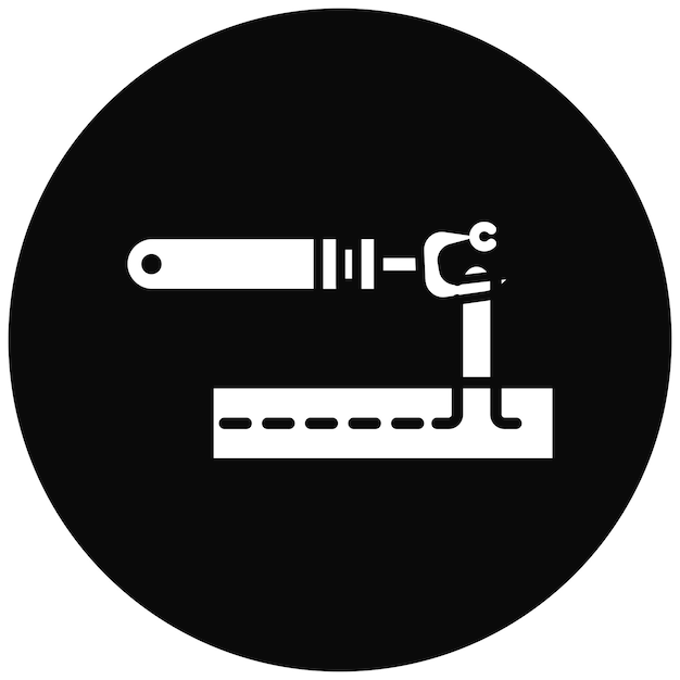 El icono vectorial de Seam Ripper se puede usar para el conjunto de iconos de Art and Craft Supplies