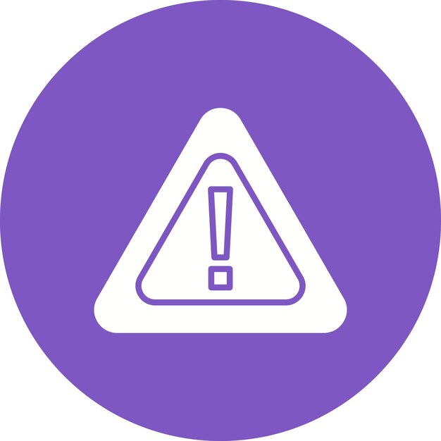 El icono vectorial de señales de advertencia se puede utilizar para el conjunto de iconos de energía nuclear