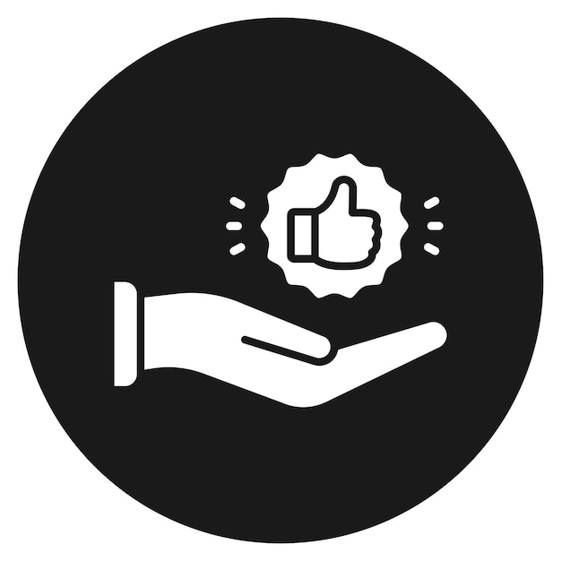 El icono vectorial de servicios sociales se puede usar para el conjunto de iconos de donaciones