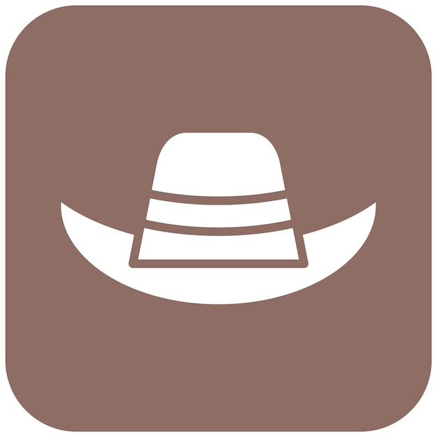 El icono vectorial del sombrero de los estafadores se puede usar para el conjunto de iconos de corrupción