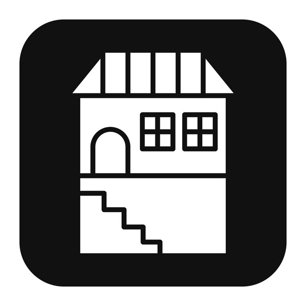 El icono vectorial del sótano se puede usar para el conjunto de iconos de mejoras para el hogar