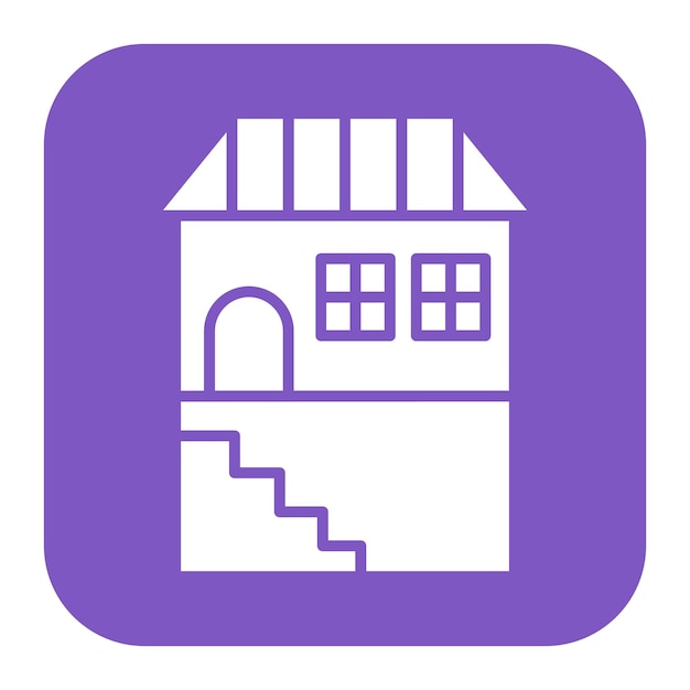 El icono vectorial del sótano se puede usar para el conjunto de iconos de mejoras para el hogar
