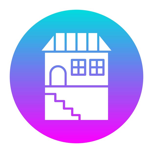 El icono vectorial del sótano se puede usar para el conjunto de iconos de mejoras para el hogar