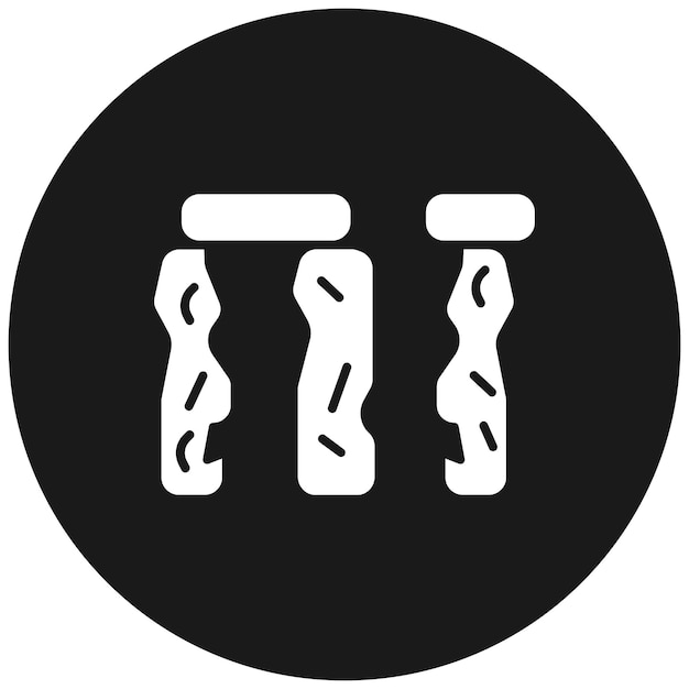 El icono vectorial de Stonehenge se puede usar para el conjunto de iconos de Historia